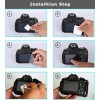For Canon High Responsivity Anti-Crash Ultra-Thin Screen Protector for Canon