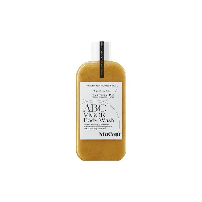 Mucent ABC Vigor Body Wash Mellow Yellow 300ml - Mucent