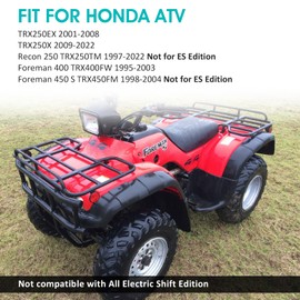 M MATI Gear Shifter Shift Lever Pedal Compatible with Honda Foreman 400 95-03 Foreman 450S 98-04（NOT ES） Recon 250 97-22 TRX250EX 01-08 TRX250X 09-22