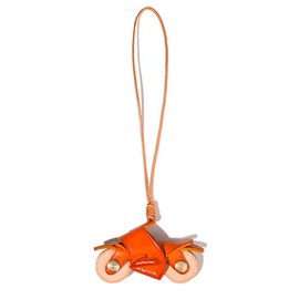 Bomena Hermes handmade vegan leather bag pendant, handbag and accessories - Fashion motorcycle bag pendant