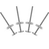 4Pcs Baby Gate Threaded Spindle Rod M8 (8mm) Replacement Parts