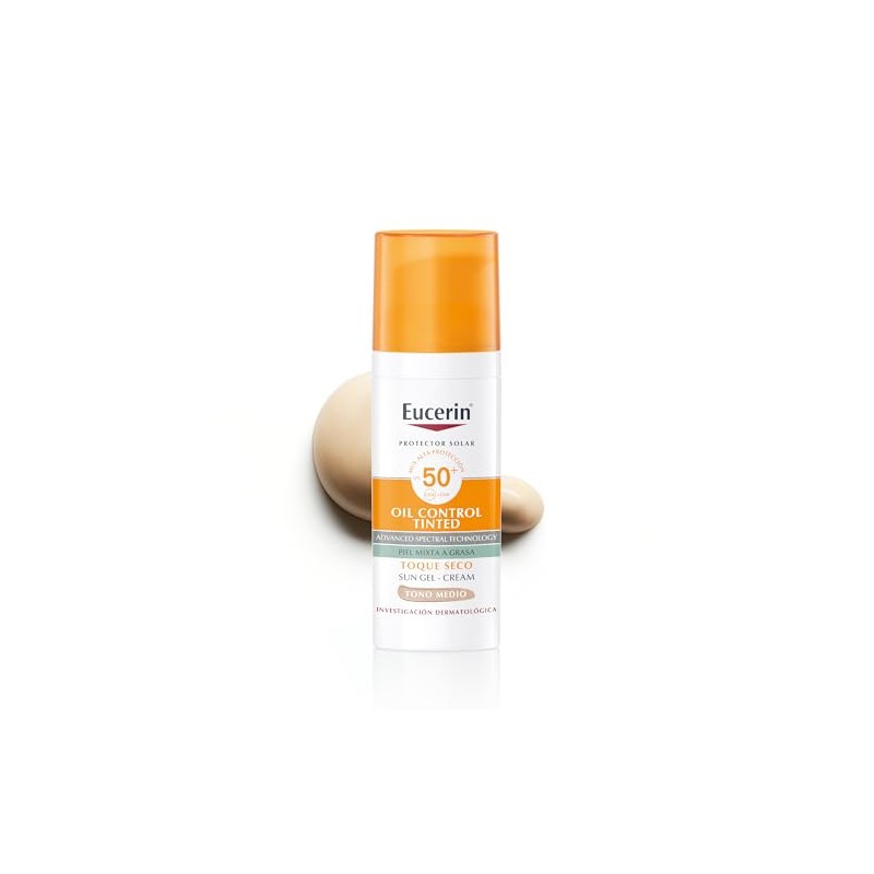 Eucerin Eucerin Sun Oil Control Fps 50+ Tono Medio 50Ml