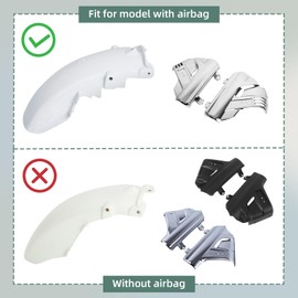 TCMT Chrome ABS Plastic Front Fender Covers Fit For Honda GL1800 Goldwing 2006-2017 GL1800 Trike Goldwing 2006-2017 with Airbag