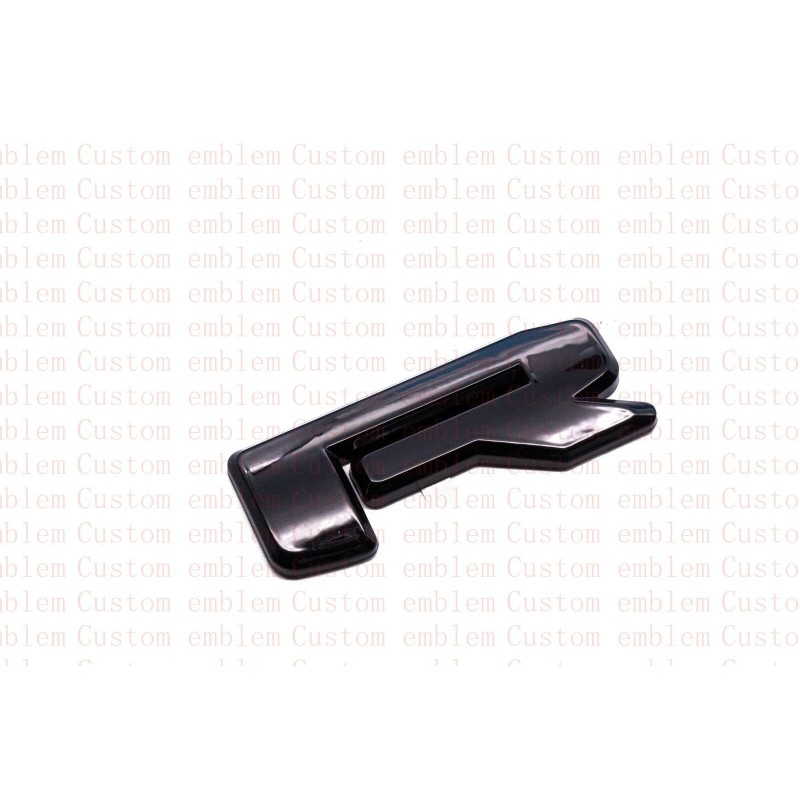 GMC 2019 2020 2021 GMC SIERRA LETTERS EMBLEMS Gloss BLACK