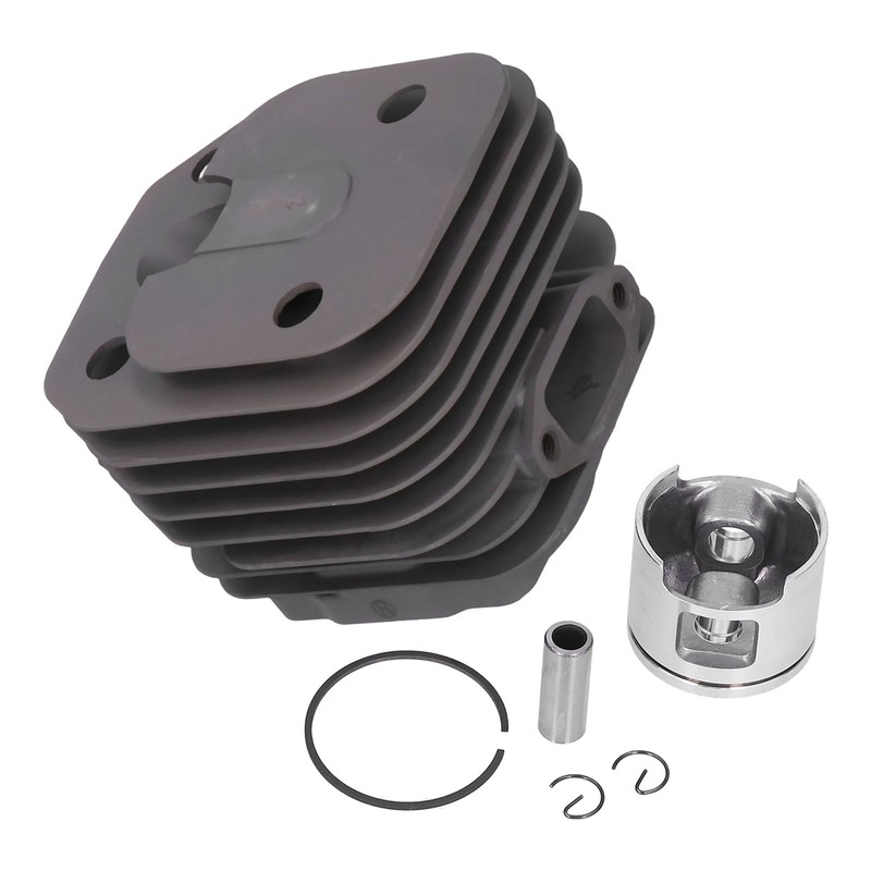 48mm Cylinder Piston Kit Cylinder Piston Circlip Set Garden Chainsaw
