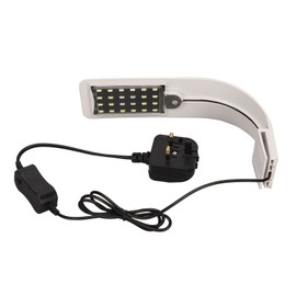 Clip On Aquarium Light 24 Light Beads Mini LED Aquarium Clip Lamp for Fish Tank Accessories