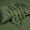 Luowei Bed Linen 135 x 200 cm Green Dark Green
