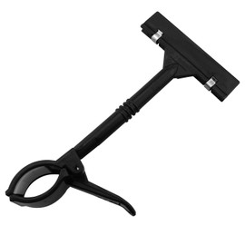 JJHXSM 8PCS Plastic Merchandise Sign Holder Rotatable Pop Clip Holder Black Price Display Holder Label Holder for Shop and Supermarket Price and Merchandise Label Display