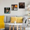 JCJMY Wood Vinyl Record Frame for the Wall, Display 12.5x12.5