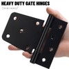 Dreamxiang 3.5 Inch Heavy Duty Gate Hinges, Gate Hinges for