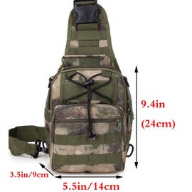 Rullar Chest Bag Shoulder Bag Messenger Bag Backpack School Bags Sports Bag for Work Travel Trekking Backpacks Hiking Backpacks, green colourful, messenger