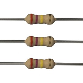 E-Projects 25EP514270K 270k Ohm Resistors, 1/4 W, 5% (Pack of 25)