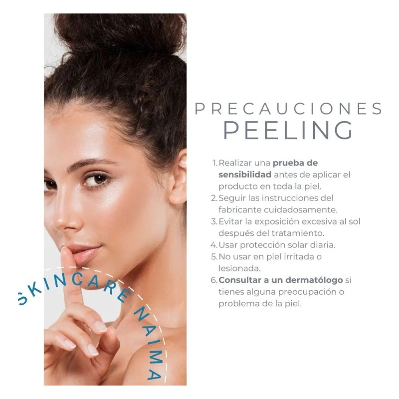 Peeling Acido Glicólico 30% + Acido Láctico 30 % 50