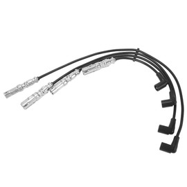 QUARKZMAN Spark Plug Coil Cable Ignition Coil Wiring Harness Suitable for VW New Beetle Hatchback 2.0 (1998-2010) 85KW No.06A905405N - Pack of 4
