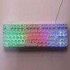 Gaming Keyboard USB Round 87 Keys Colorful Backlit Ergonomic Mechanical
