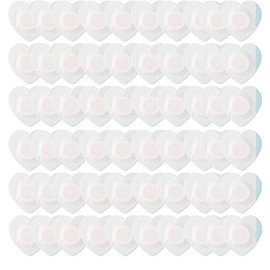 60Pcs 2.5"*2.5" Inside Diameter 0.7" Which Is Breathable Castor Oil Packs, Soft And Comfortable, Easy To Absorb Comfortable To Wear, Can Effectively Relax The Body And Improve Physical Fitness