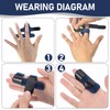 MADGININE 4 Finger Splint Trigger Finger Splint Finger Splints,Effective Support