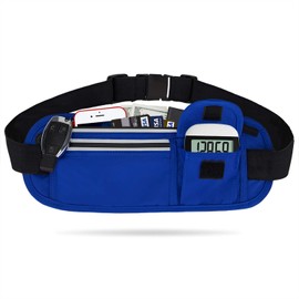 Fanny Packs for Women Running Belt Waterproof Waist Pack Bag for Walking Workout Hiking Fitness Gym Running Waist Bag Jogging Pouch Fits iPhones Plus,Travel Money Belt Phone Holder for Runners