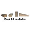 Wooden Wedges Solid Beech Pack of 25