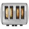 KitchenAid 4 Slice Manual Lift Toaster KMT4115CU, Contour Silver