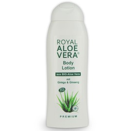 Royal Aloe Vera Body Lotion with Ginko, Ginseng, 60% Organic Aloe Vera, Body Lotion (1)