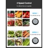 Qcen Juicer Machine, 800W Centrifugal Juicer Extractor with Wide Mouth