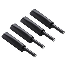 SHINEOFI 4pcs Cabinet Push Open Latch Silent Buffer Door Closer for Smooth Closing Fits Face Frame Frameless Cabinets Release Mechanism