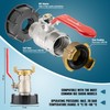 Poppstar IBC Outlet Tap for IBC Container with Geka System