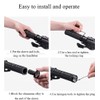 ROCKBROS Bike Handlebar Grips Single Lock-On, Rubber Aluminium Alloy