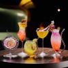 Modern Design Creative Shape Wine Glass Crystal Cocktail Cup Bird