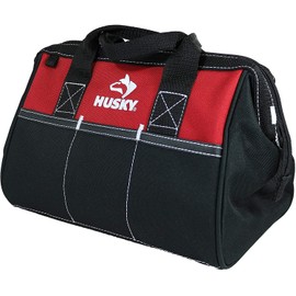 Husky 12 Inch Contractor’s Multi-Purpose Water-Resistant Tool Bag
