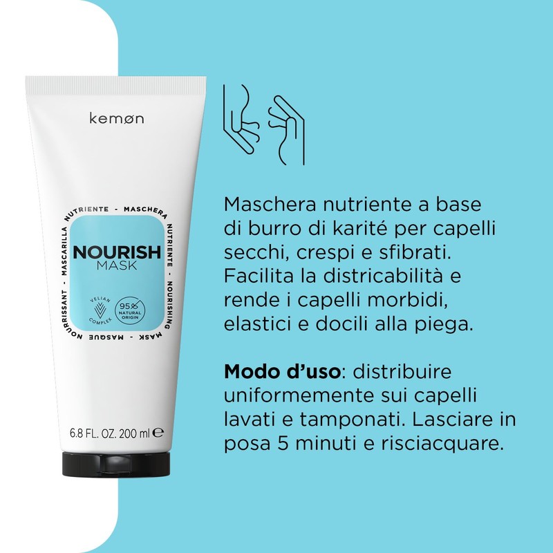 Kemon - Nourish Mask Nourish Mask for Brittle, Dry and