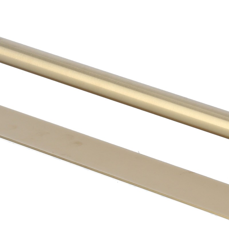 Single Rod Towel Bar 304 Stainless Steel Wall Mount Adhesive