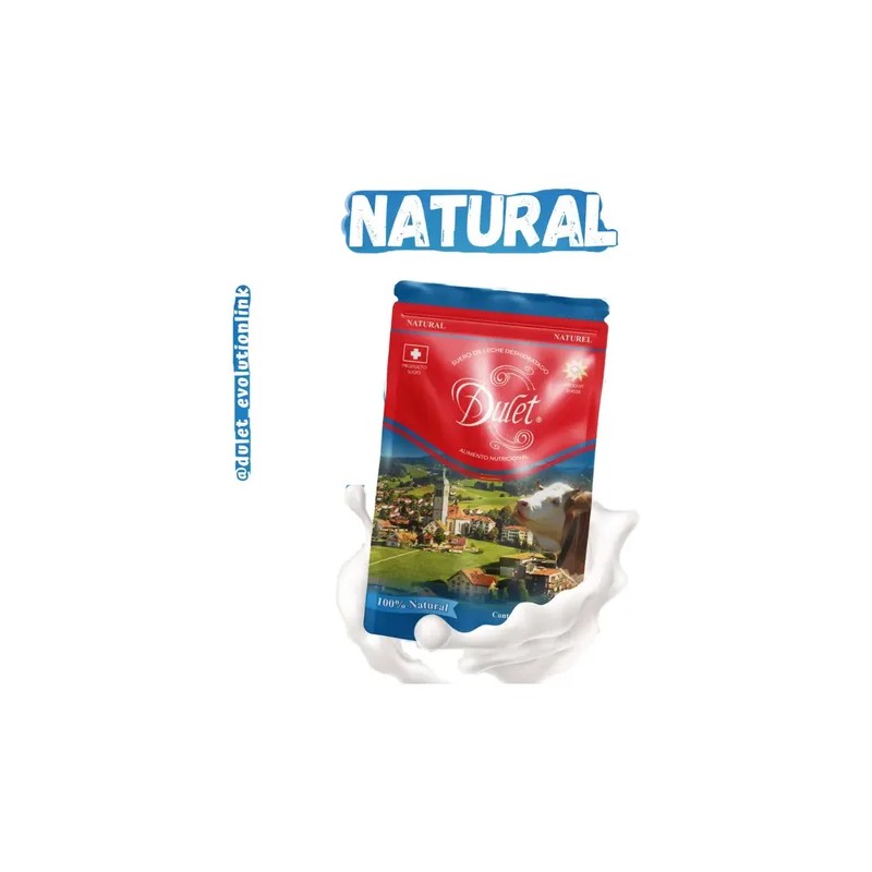 Dulet Lactosuero Suizo Sabor Natural 500g