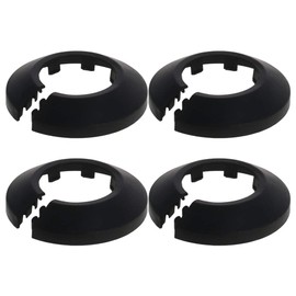 Yinpecly 1.26 inch Flange Pipe Cover Decoration PP Plastic Escutcheon Collar Pipe Cover Radiator for Wall Pipe Tube Decoration 4pcs