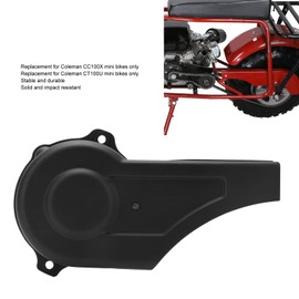 Drive Chain Clutch Cover, KIMISS Black Mini Bike Plastic Clutch Cover Replacement for Coleman CC100X CT100U mini bikes only