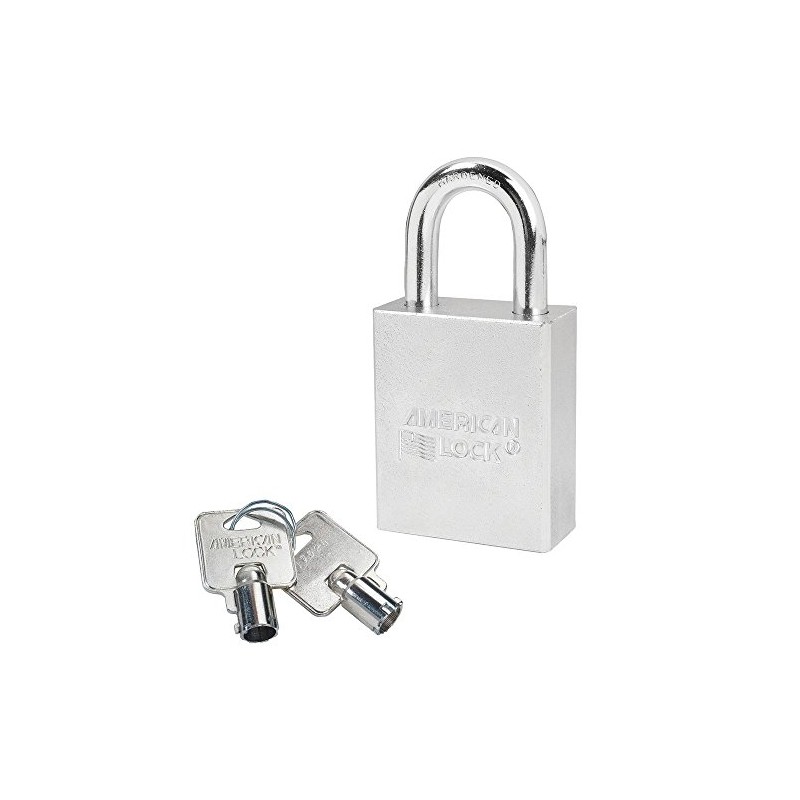 Keyed Padlock, Different, 1-3/4"W