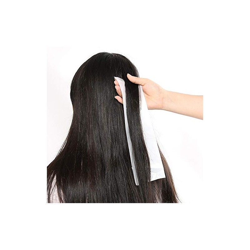 100pcs / pack Papel de tinte de cabello reciclable para