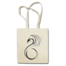 Urban Backwoods Celtic Dragon II Hipster Bag, Fabric Bag, Shopping Bag, Nature