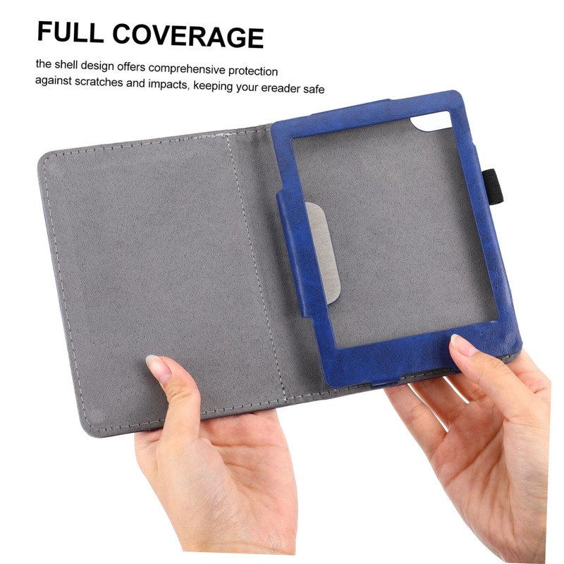 Gadpiparty E-Reader Protective Cover Case Artificial Leather E-Books Cover Protective