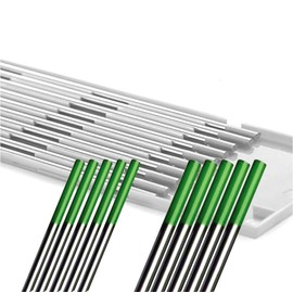 WeldingCity Premium TIG Welding Tungsten Electrode Rod Pure (Green) Assorted Diameter 1/16" (5-pk) and 3/32" (5-pk)
