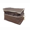Towa Sangyo 85688 Storage Bag, Clothes, Double Height, Brown, 19.7