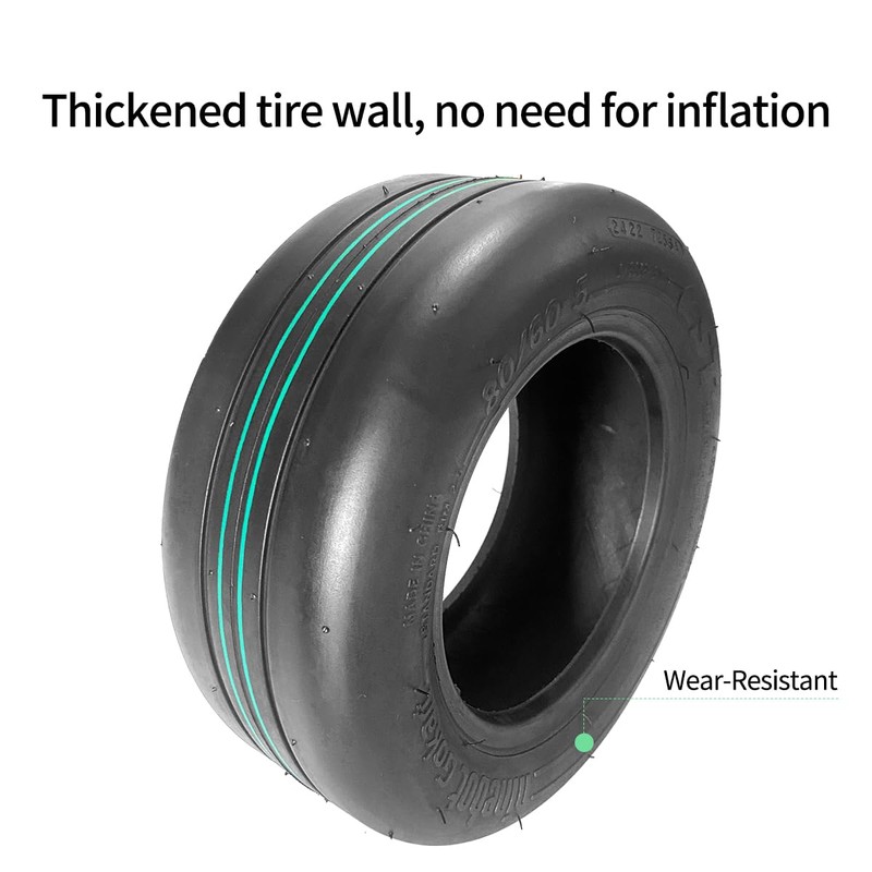 Gokart Front Wheel Tire for Compatible with Segway Ninebot Go