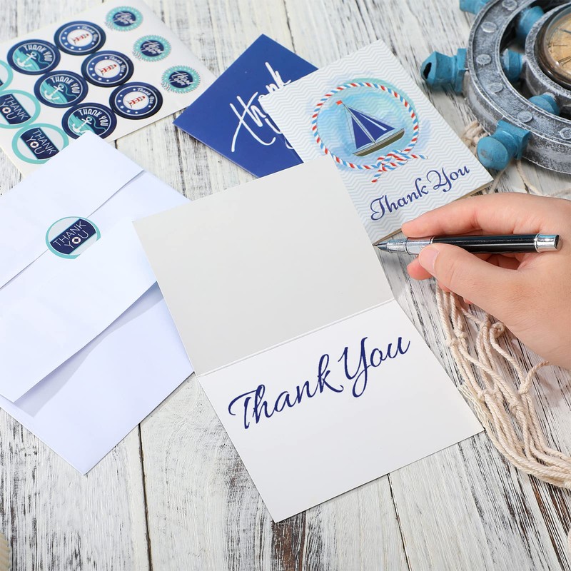 Hotop Sets Cruise Staff Thank You Cards Cruise Nautical Thank