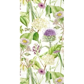 IHR Ideal Home Range - Paper Napkins WILDFLOWER cream 16-Count 3-Ply Guest Towel