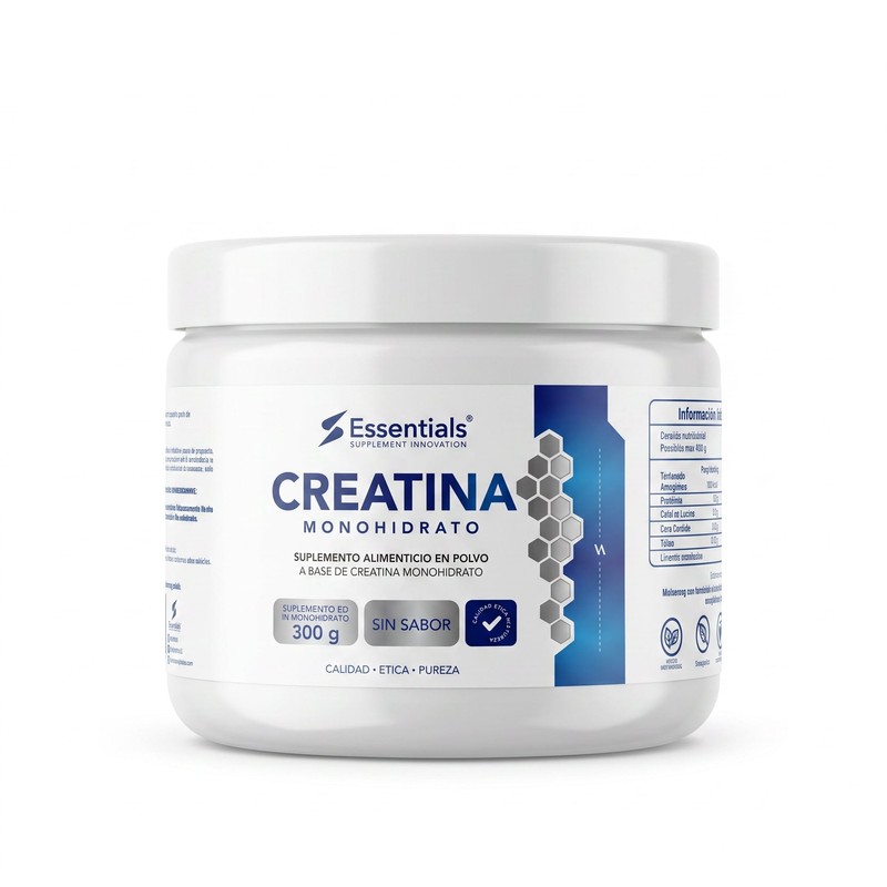 Creatina Monohidrato 100% pura | Libre de azucares | Libre