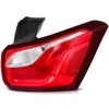 SCITOO Tail Light Assembly Fit 2018-2021 for Chevy EQUINOX Red