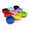 Healifty 1pc Outdoor Silicone Ashtray: Unbreakable Heat Resistant Rubber for
