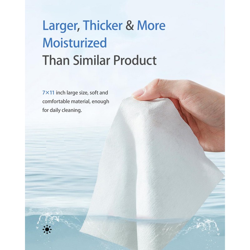 FUMMI 300 Pack Body Wipes – Large Individually packaged Bath