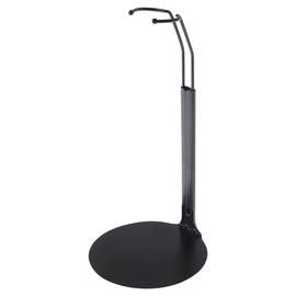 Plymor DSP-5125B Black Adjustable Doll Stand, fits 10, 11, and 12 inch Slim Waist Dolls, Waist is 1.125 to 1.5 inches Wide, 3.25 to 4 inches Around